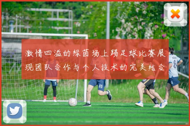 激情四溢的绿茵场上踢足球比赛展现团队合作与个人技术的完美结合