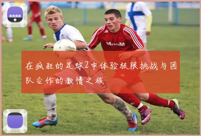 在疯狂的足球2中体验极限挑战与团队合作的激情之旅